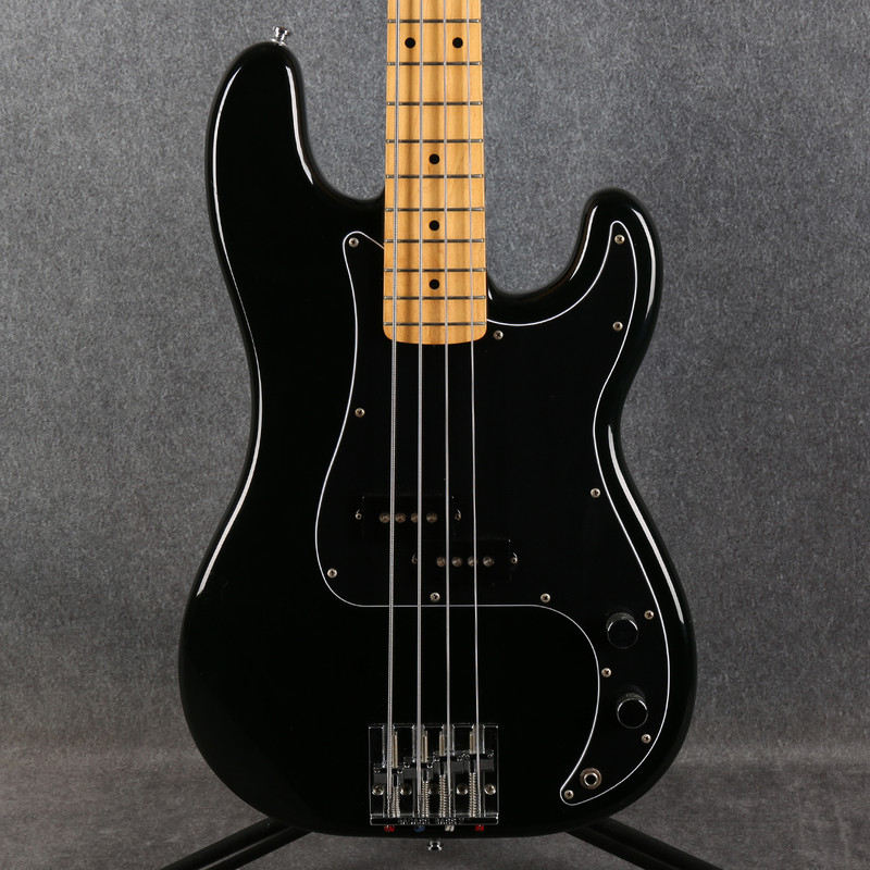 Fender MIJ 70s Reissue Precision Bass - Black - 2nd Hand