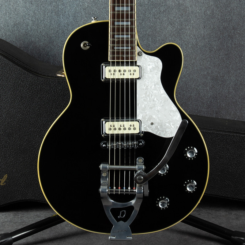 DeArmond M-75T - 1998 - Gloss Black - Dynasonics - Hard Case - 2nd Hand DeArmond M-75T - 1998 - Gloss Black - Dynasonics - Hard Case - 2nd Hand