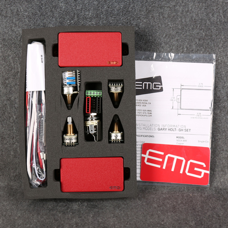 EMG GH Gary Holt Signature Pickup Set - Red - 2nd Hand EMG GH Gary Holt Signature Pickup Set - Red - 2nd Hand