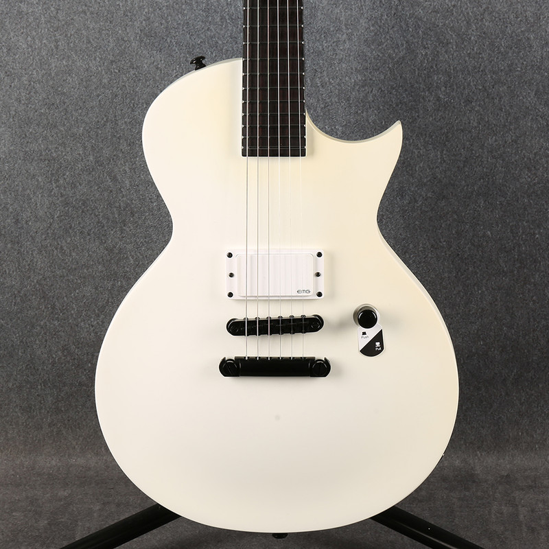 ESP LTD EC Arctic Metal - Snow White Satin - 2nd Hand