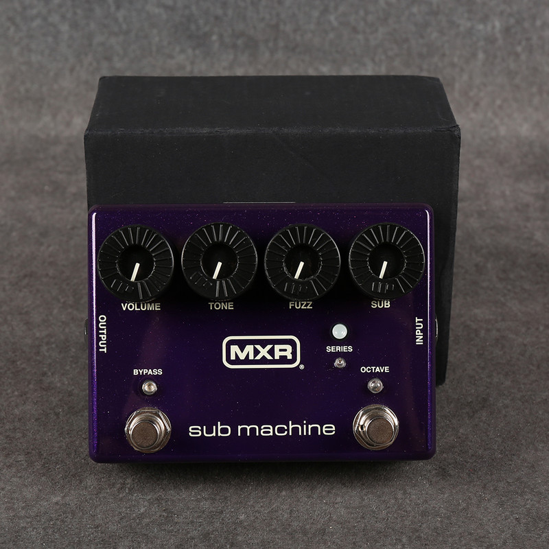 MXR M225 Sub Machine Octave Fuzz Pedal - Boxed - 2nd Hand