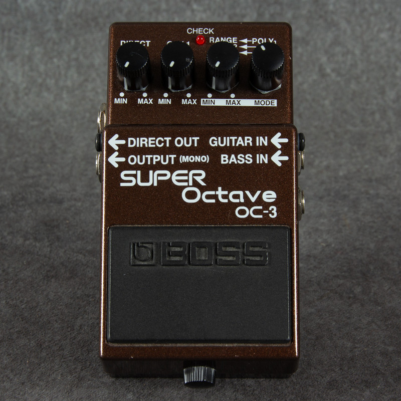 Boss OC-3 Super Octave Pedal - 2nd Hand