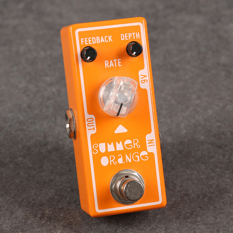 Tone City Summer Orange Phaser - 2nd Hand Tone City Summer Orange Phaser - 2nd Hand