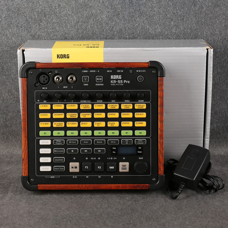 Korg KR-55 Pro Rhythm Machine - Box & PSU - 2nd Hand