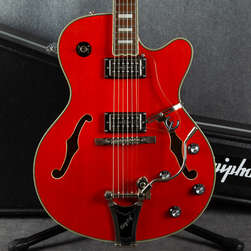 Epiphone Swingster - Sunrise Orange - Hard Case - 2nd Hand