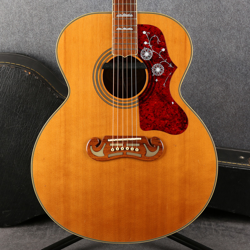 Epiphone EJ-200 Electro Acoustic - Natural - Hard Case - 2nd Hand