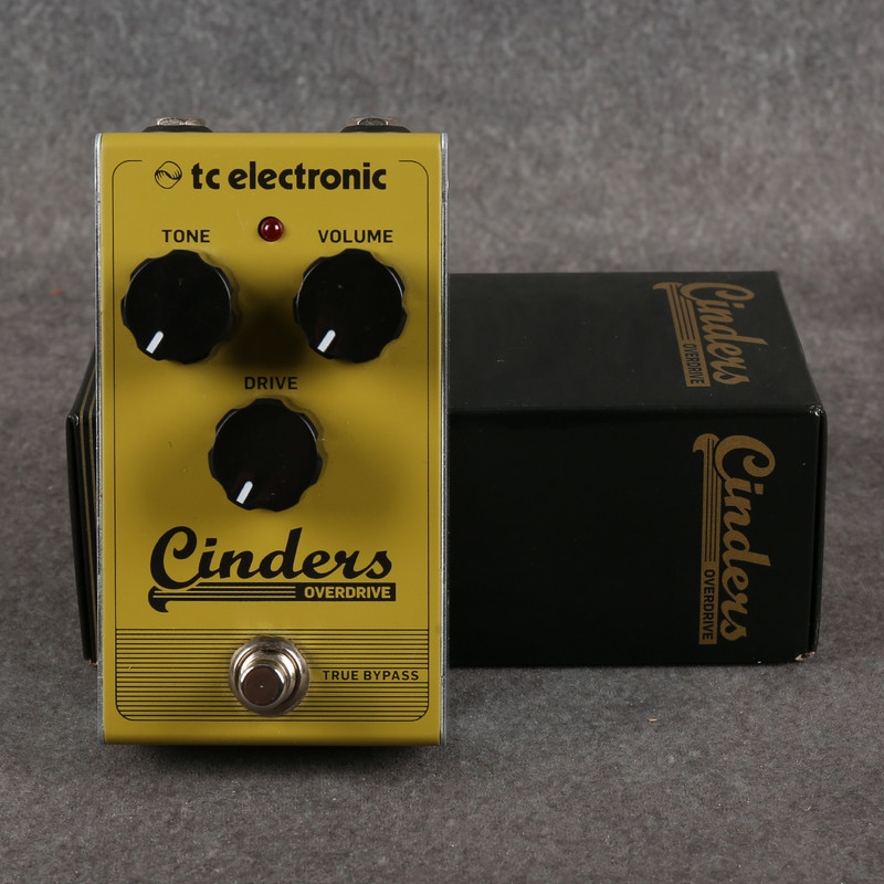 TC Electronic Cinders Overdrive - Boxed - 2nd Hand (138324) TC Electronic Cinders Overdrive - Boxed - 2nd Hand (138324)