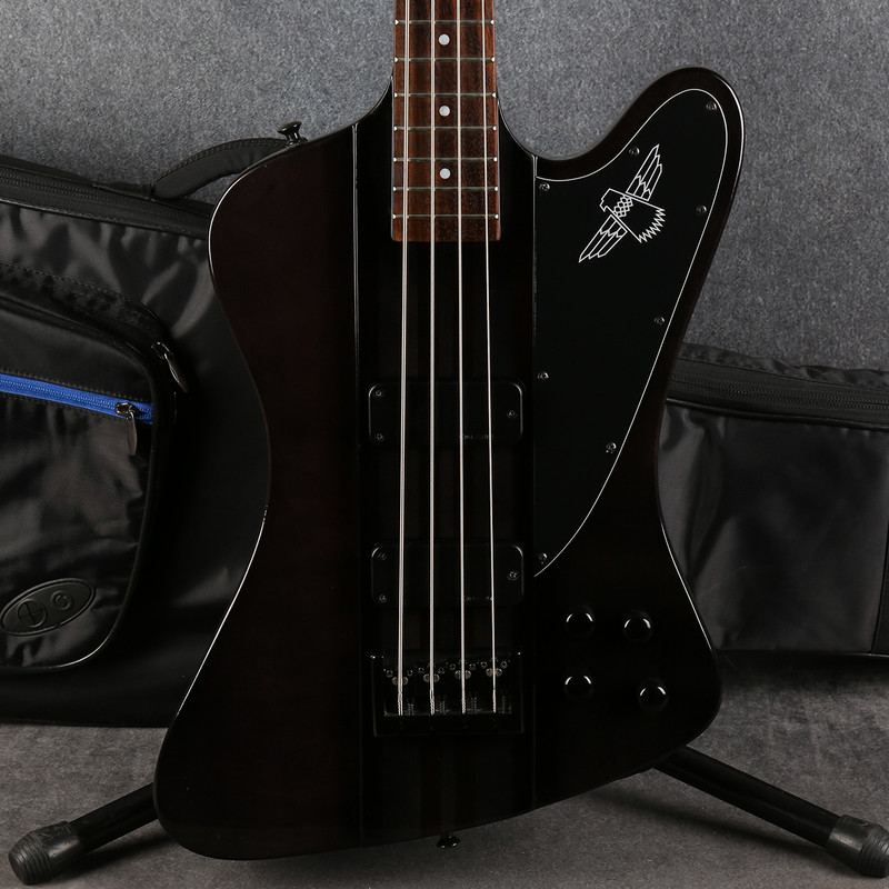 Epiphone Thunderbird PRO-IV - Trans Black - Gig Bag - 2nd Hand