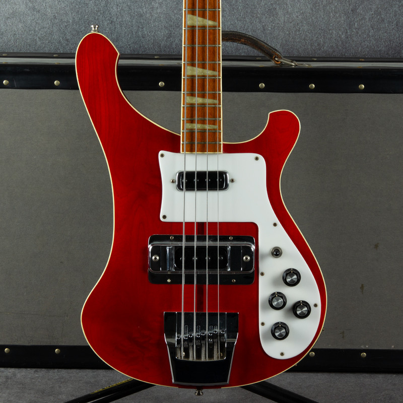 Rickenbacker 4001 - 1980 - Burgundyglo - Flight Case - 2nd Hand