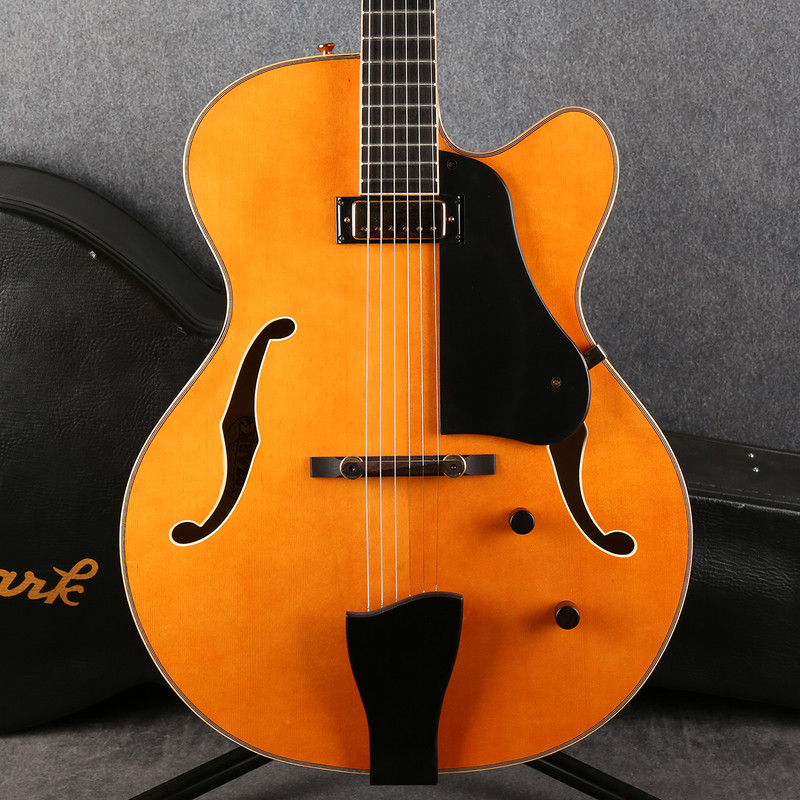 Ozark 3178 Jazz Guitar - Warm Orange - Hard Case - 2nd Hand (138320)