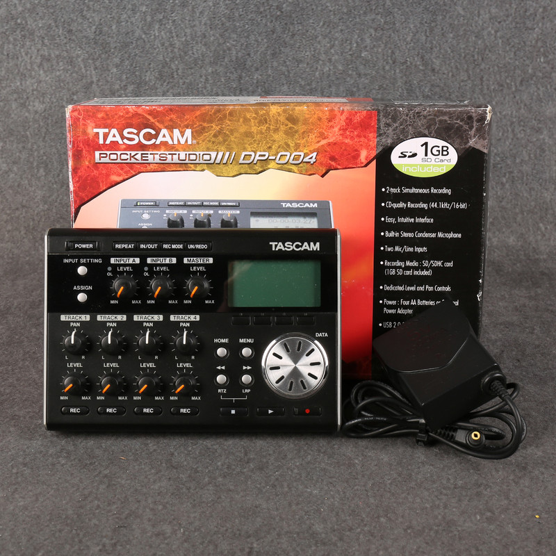 Tascam DP-004 - Boxed - 2nd Hand