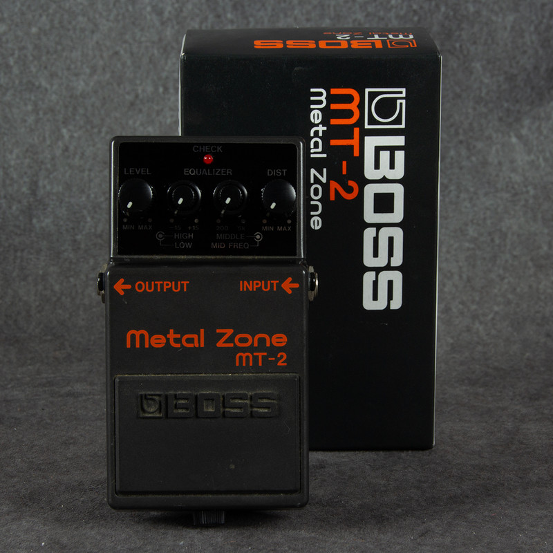 Boss MT-2 Metal Zone Pedal - Boxed - 2nd Hand (138656)