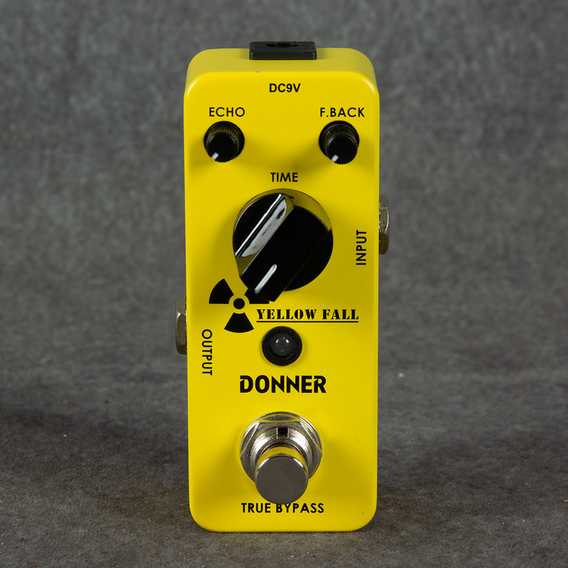 Donner Yellow Fall Delay FX Pedal - 2nd Hand