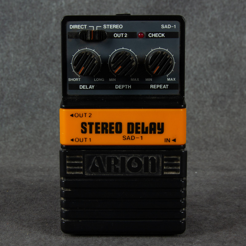 Arion SAD-1 Stereo Delay Pedal - 2nd Hand
