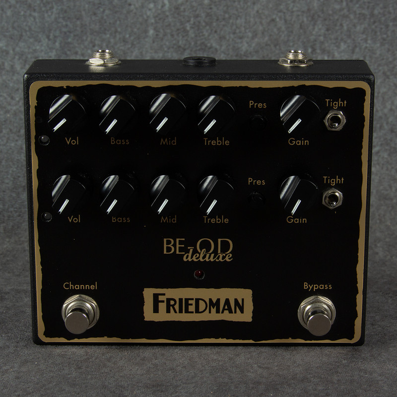 Friedman BE-OD Deluxe Overdrive Pedal - 2nd Hand Friedman BE-OD Deluxe Overdrive Pedal - 2nd Hand