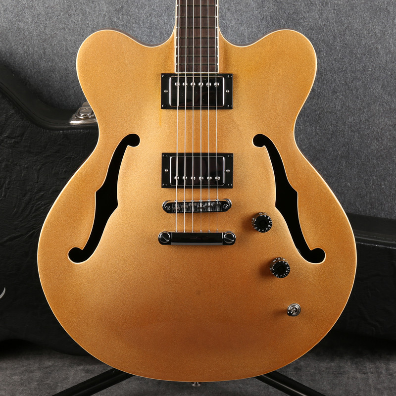 Hofner VeryThin UK Exclusive - Pearl Gold - Hard Case - 2nd Hand