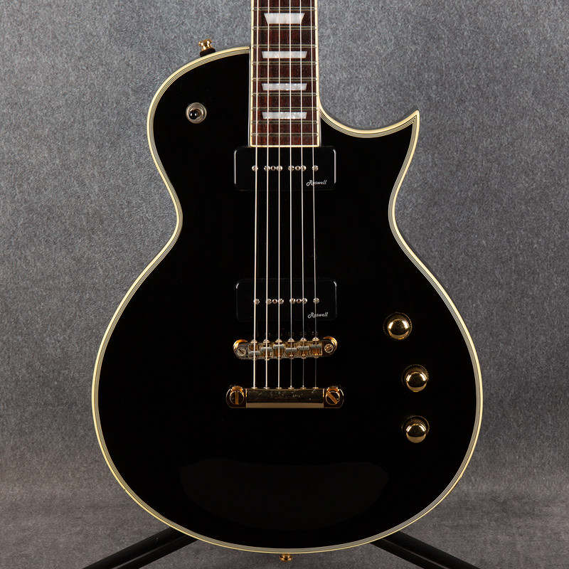 Harley Benton SC-Custom II P-90 - Black - 2nd Hand