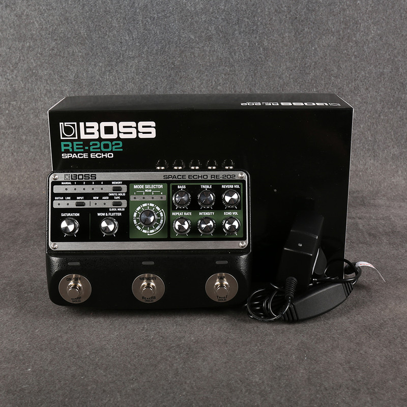 Boss RE-202 Space Echo Delay Pedal - Box & PSU - 2nd Hand (138975)