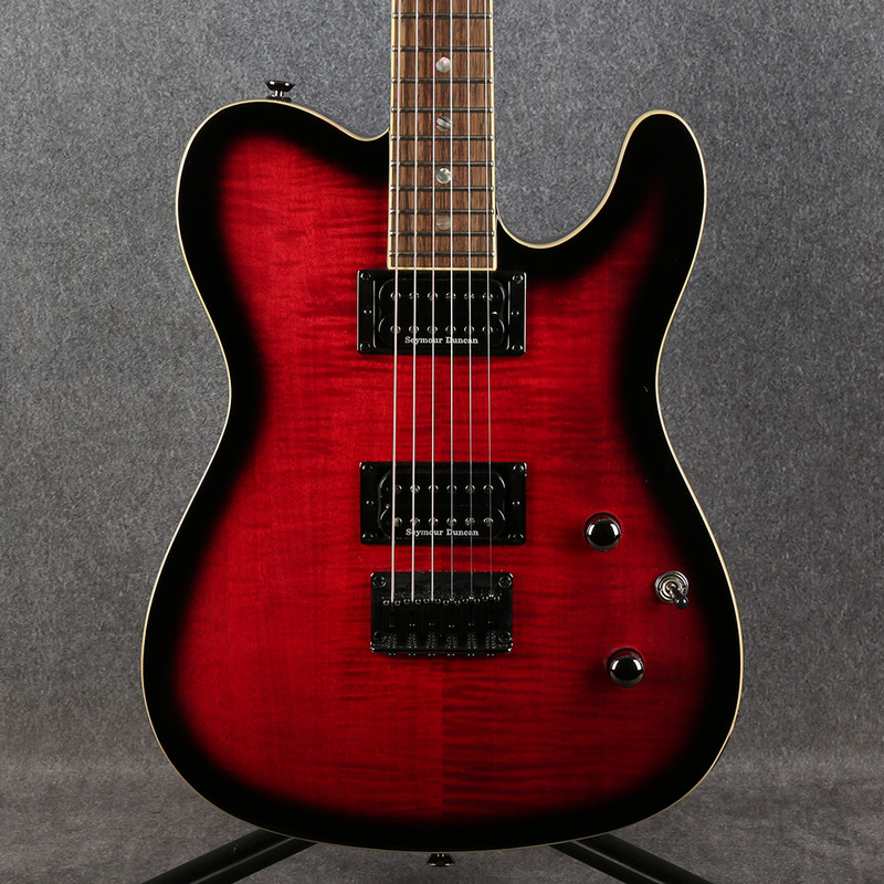 Fender FMT Telecaster HH - Crimson Red Transparent - 2nd Hand