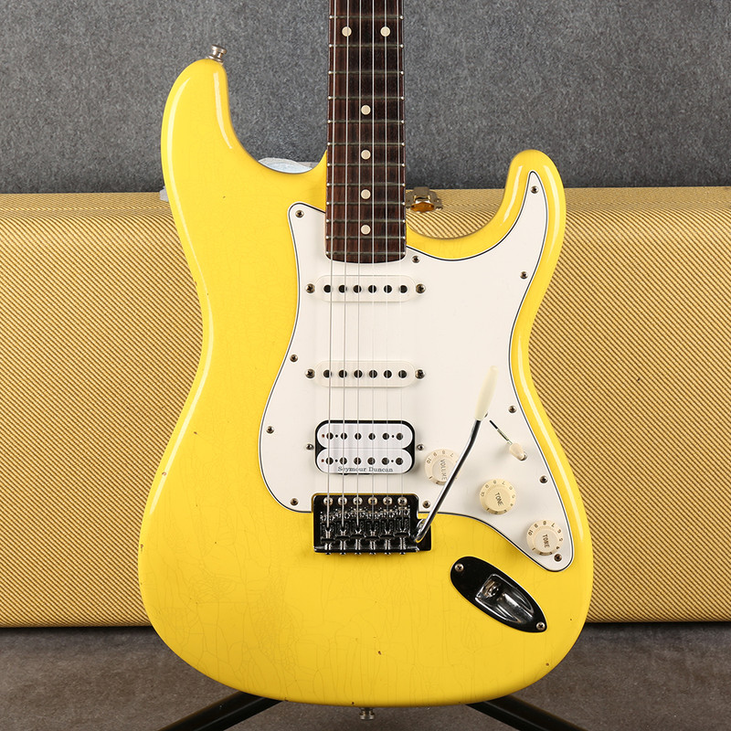 Fender Custom Shop 62 Post Mod Stratocaster - Graffiti Yellow - Case - 2nd Hand