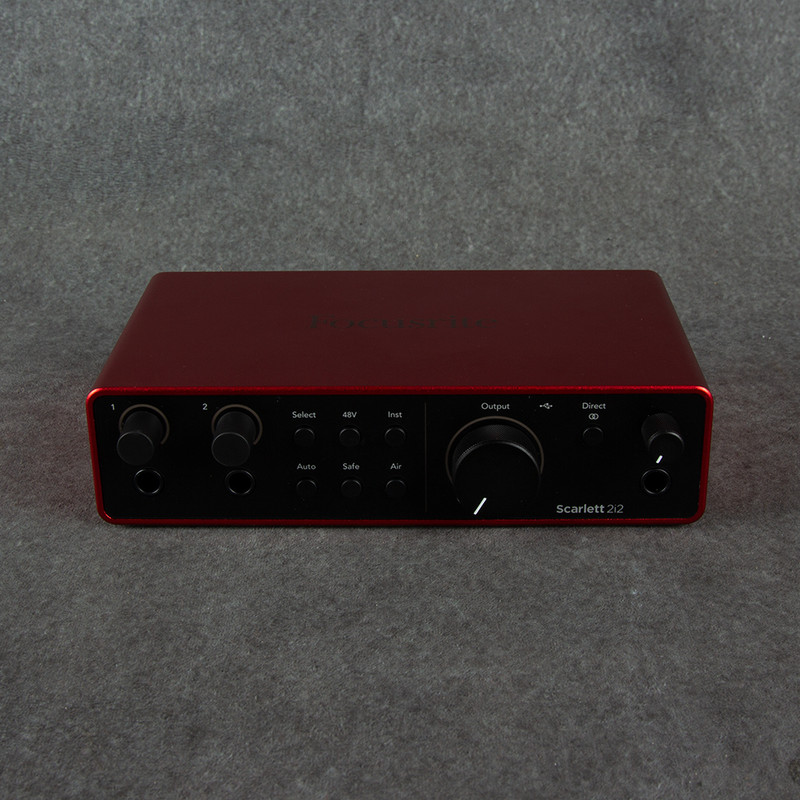 Focusrite Scarlett 2i2 4th Gen Audio Interface - 2nd Hand Focusrite Scarlett 2i2 4th Gen Audio Interface - 2nd Hand