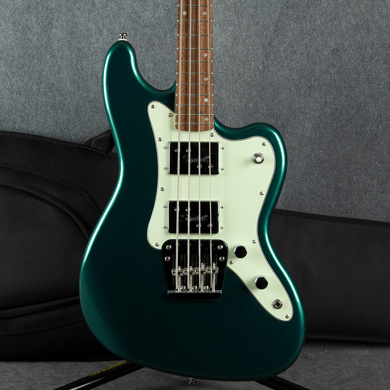 Squier Paranormal Rascal HH Short-Scale - Sherwood Green - Gig Bag - 2nd Hand Squier Paranormal Rascal HH Short-Scale - Sherwood Green - Gig Bag - 2nd Hand