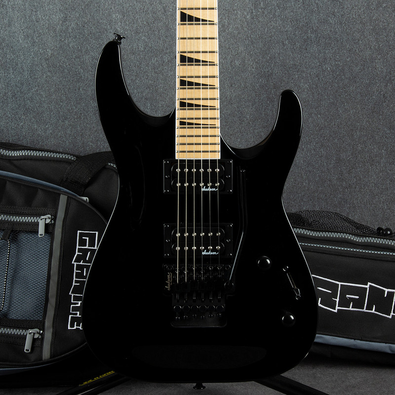 Jackson JS32 Dinky DKA-M - Gloss Black - Gig Bag - 2nd Hand