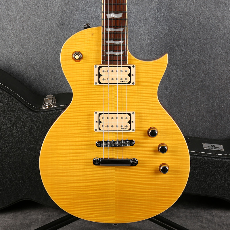 ESP LTD EC-401VF DMZ - Lemon Drop - Hard Case - 2nd Hand