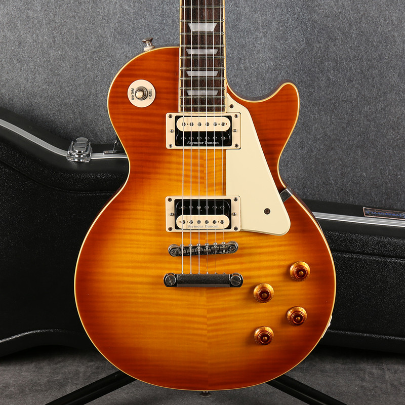 Epiphone Les Paul Standard - Seymour Duncan - Honeyburst - Case - 2nd Hand