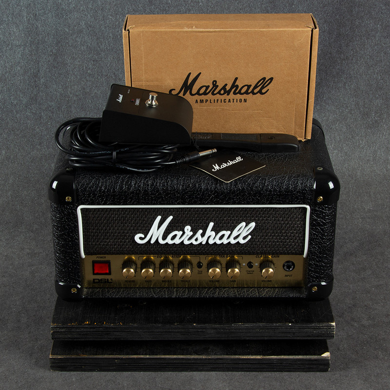 Marshall DSL1HR Valve Amp Head - Footswitch - 2nd Hand