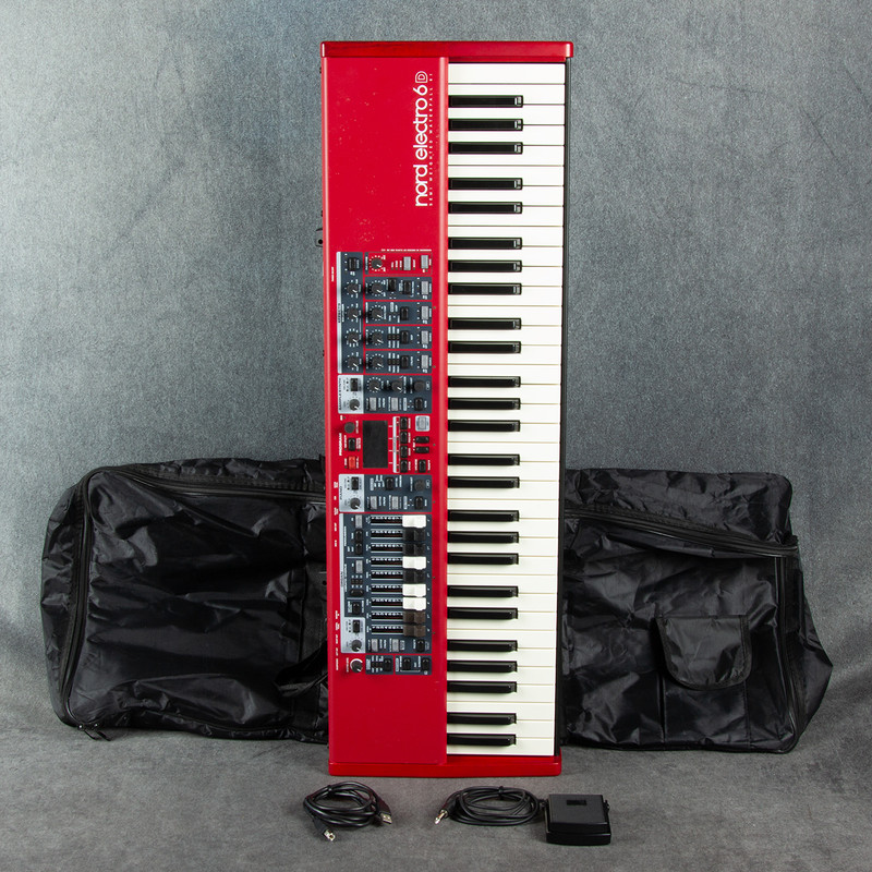 Nord Electro 6D 61 Stage Piano - Pedal - Gig Bag - 2nd Hand