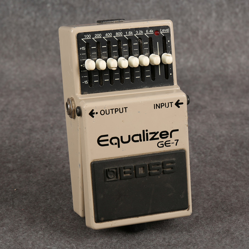 Boss GE-7 Equalizer - 2nd Hand (139545) Boss GE-7 Equalizer - 2nd Hand (139545)
