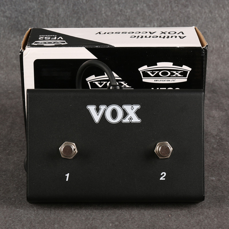 Vox VFS2 Footswitch - Boxed - 2nd Hand Vox VFS2 Footswitch - Boxed - 2nd Hand