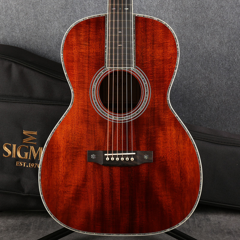 Sigma Special Edition 000K2-42S Acoustic Guitar - Natural - Gig Bag - 2nd Hand Sigma Special Edition 000K2-42S Acoustic Guitar - Natural - Gig Bag - 2nd Hand