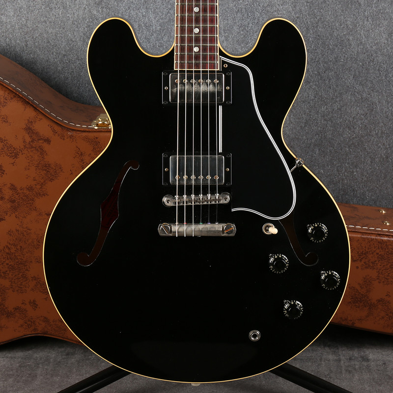 Gibson Custom 1959 ES-335 Murphy Lab Ultra Light Aged Ebony - Case - 2nd Hand Gibson Custom 1959 ES-335 Murphy Lab Ultra Light Aged Ebony - Case - 2nd Hand