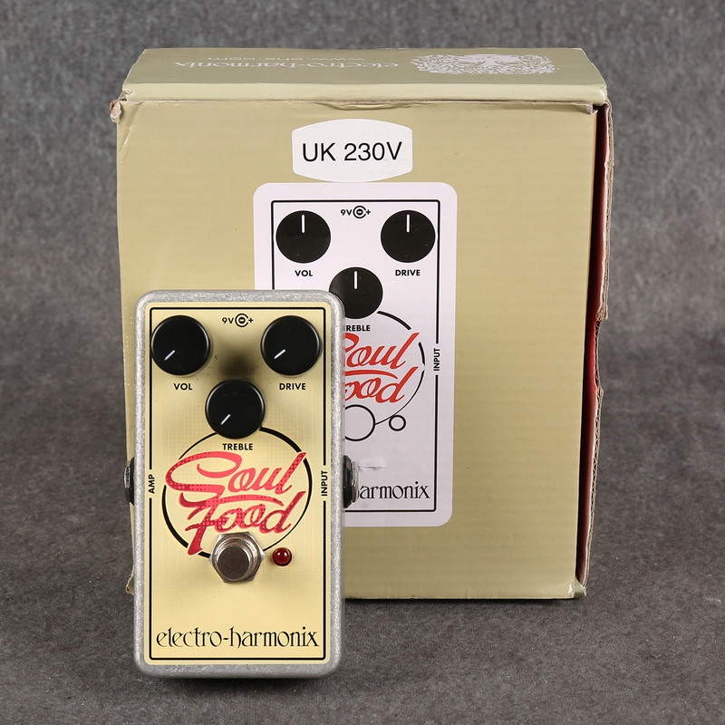 Electro Harmonix Soul Food Overdrive - Box & PSU - 2nd Hand