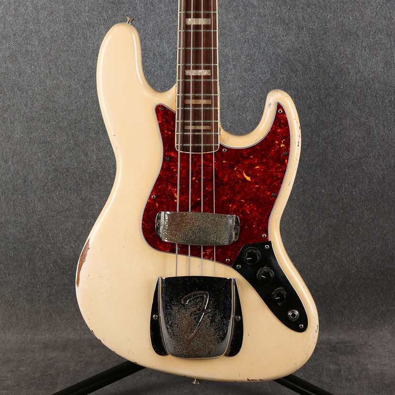 Fender 1971 Jazz Bass - Refin Olympic White **COLLECTION ONLY** - 2nd Hand