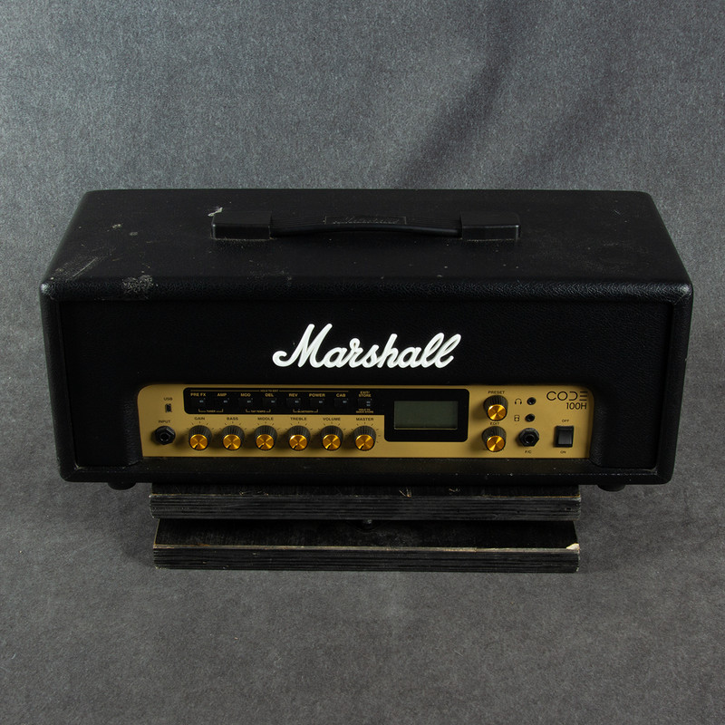 Marshall Code 100 Amp Head - 2nd Hand Marshall Code 100 Amp Head - 2nd Hand