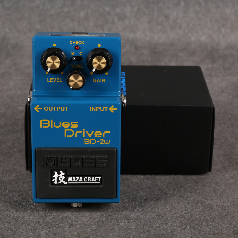 Boss BD-2w Waza Craft Blues Driver - Boxed - 2nd Hand