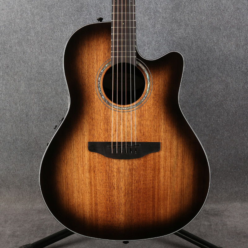 Ovation Ltd Celebrity Standard Exotic CS24P-ABLK-G - Blackwood Burst - 2nd Hand Ovation Ltd Celebrity Standard Exotic CS24P-ABLK-G - Blackwood Burst - 2nd Hand