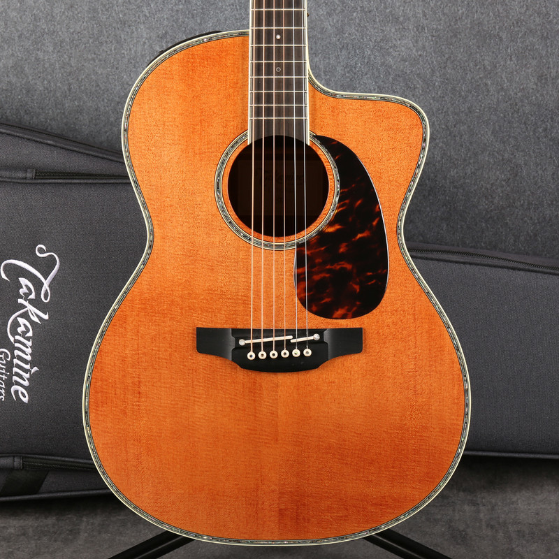 Takamine LTD2022 60th Anniversary Electro Acoustic - Natural - Case - 2nd Hand