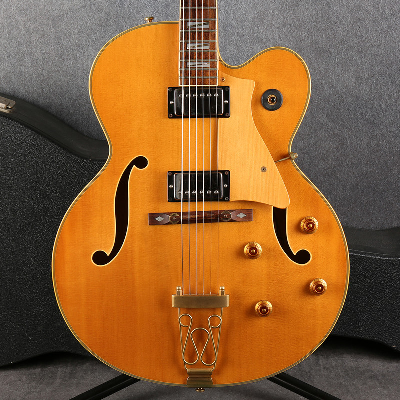 Tanglewood Larry Coryell Signature Jazz Guitar - Natural - Hard Case - 2nd Hand