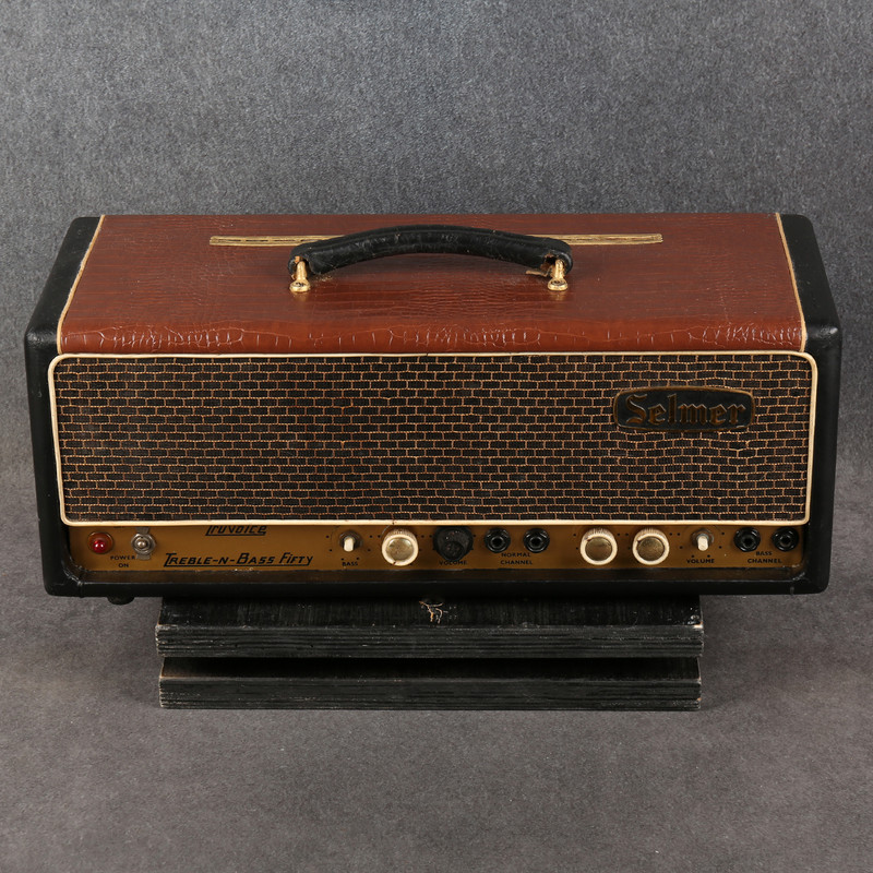 Selmer Treble N Bass 50 Tru-Voice - Re-Covered **COLLECTION ONLY** - 2nd Hand