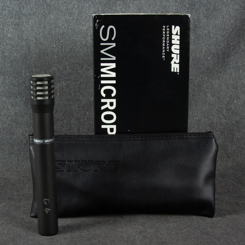 Shure SM94-LC Condenser Instrument Microphone - Boxed - 2nd Hand Shure SM94-LC Condenser Instrument Microphone - Boxed - 2nd Hand