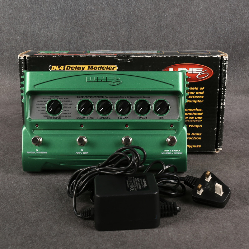 Line 6 DL4 MK1 Delay Modeler - Box & PSU - 2nd Hand