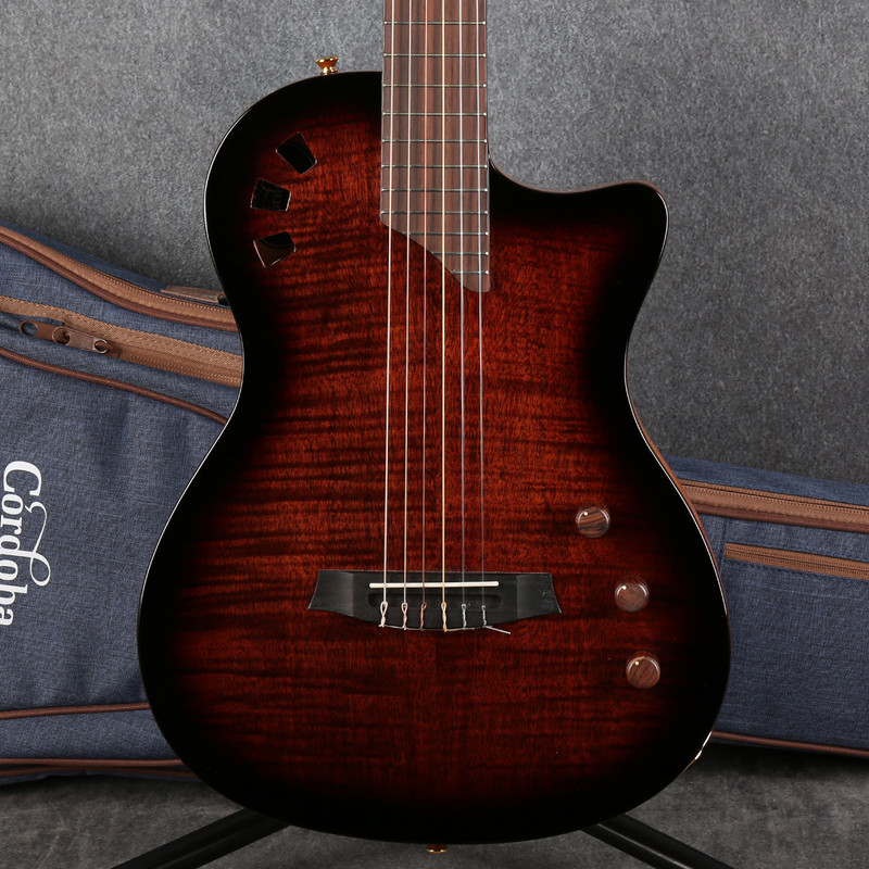Cordoba Stage Nylon Electro Acoustic - Edge Burst - Gig Bag - 2nd Hand