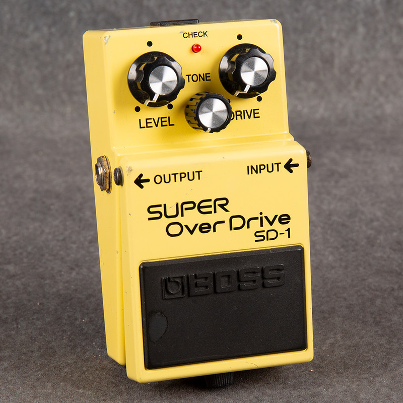 Boss SD-1 Super Overdrive Pedal - 2nd Hand (140168)