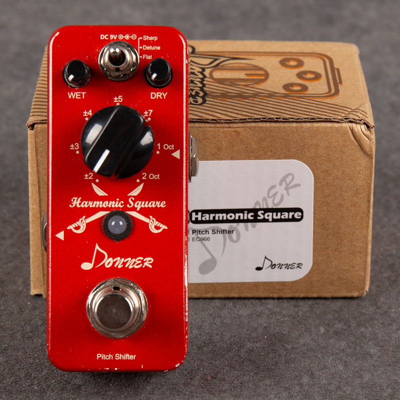 Donner Harmonic Square Pedal - Boxed - 2nd Hand