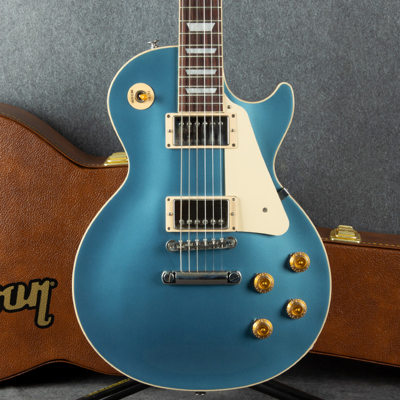 Gibson Les Paul Standard 50s Plain Top - Pelham Blue - Hard Case - 2nd Hand Gibson Les Paul Standard 50s Plain Top - Pelham Blue - Hard Case - 2nd Hand