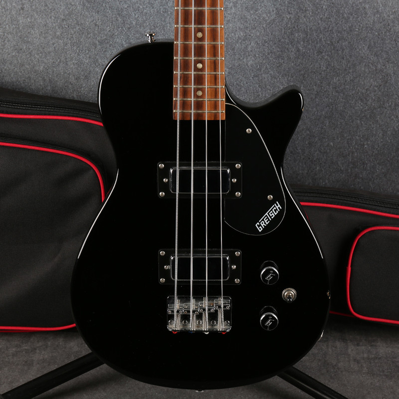 Gretsch G2220 Electromatic Junior Jet Bass - Black - Gig Bag - 2nd Hand Gretsch G2220 Electromatic Junior Jet Bass - Black - Gig Bag - 2nd Hand